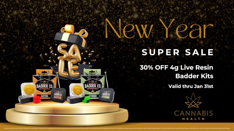 Cannabis Health 30% OFF 4g BADDER KITS