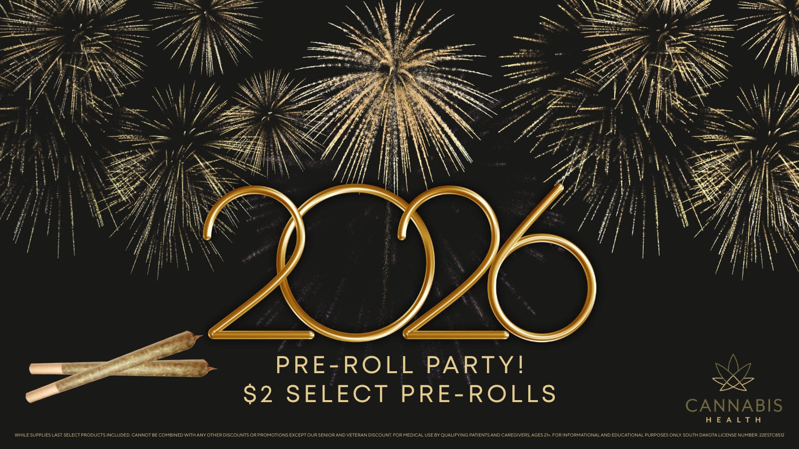 Cannabis Health $2 SELECT .5g Pre-Roll