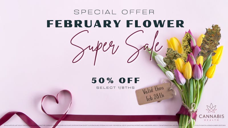 Cannabis Health 50% OFF Select 1/8 OZ Flower