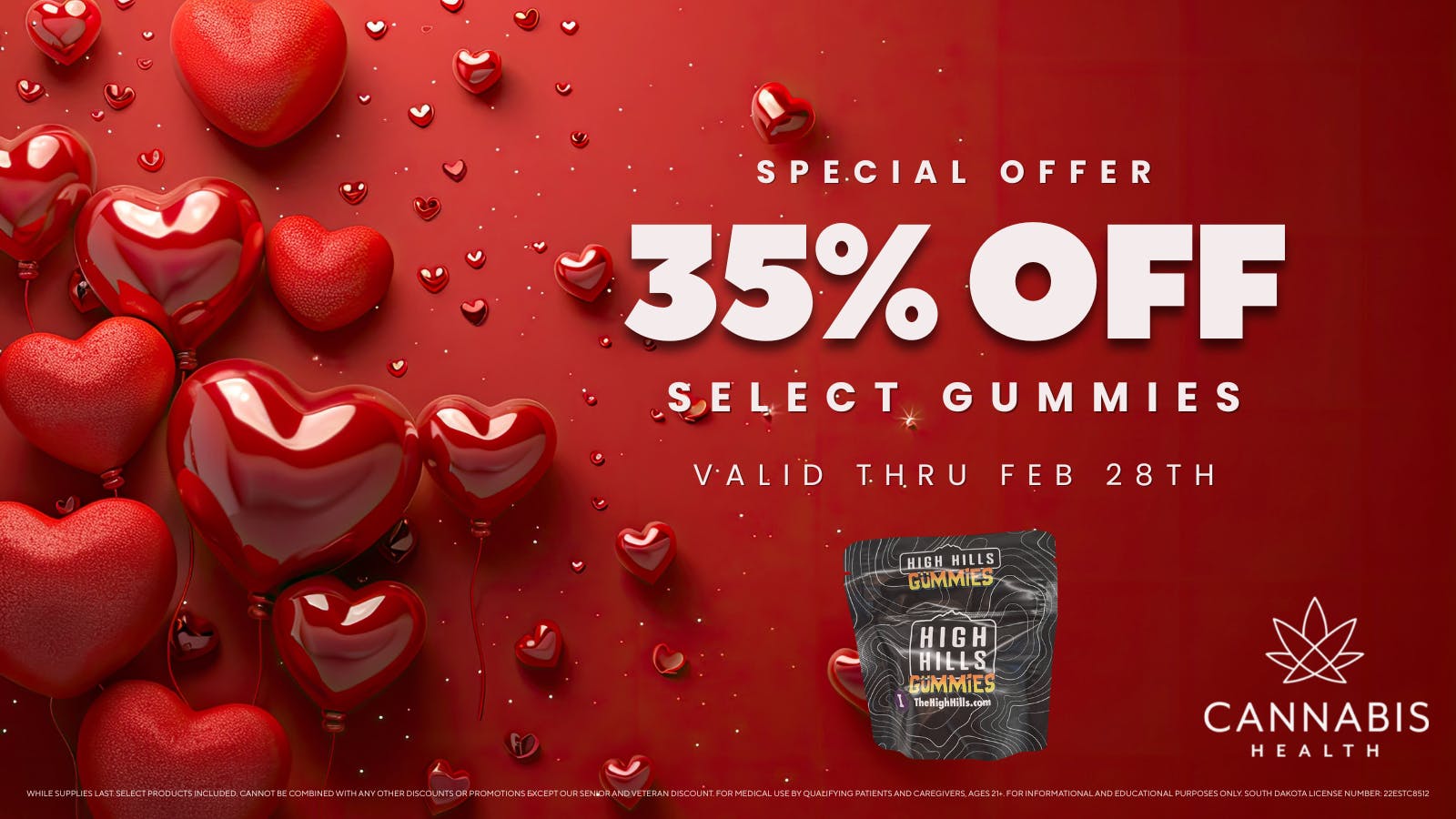 Cannabis Health 35% OFF SELECT GUMMIES