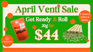 Cannabis Health $44 Venti Grind 20g Flower