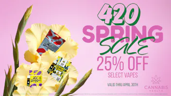 Cannabis Health 25% OFF SELECT TANKS