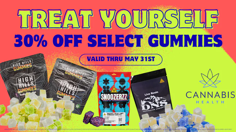 Cannabis Health 30% OFF SELECT GUMMIES