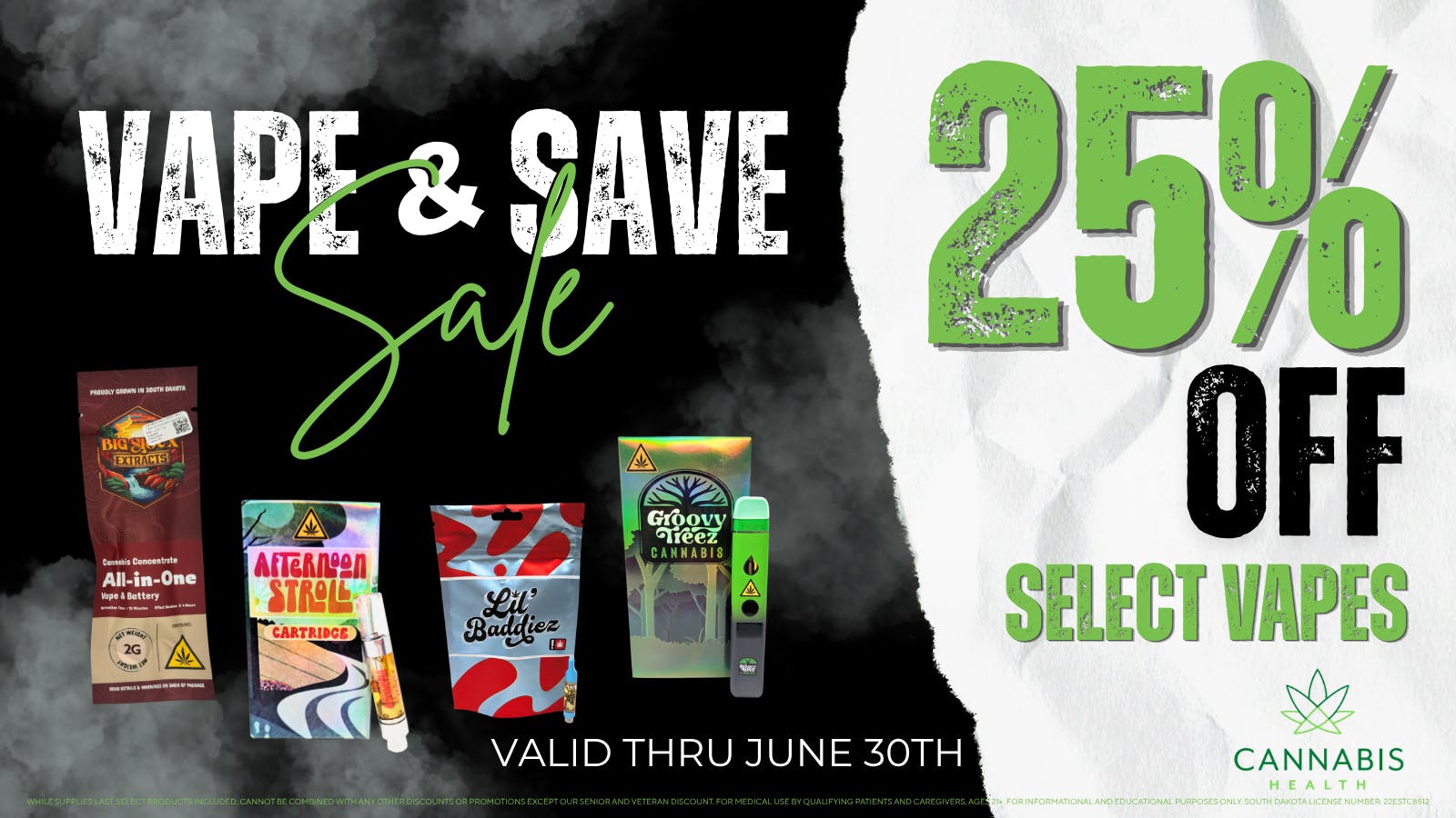 Cannabis Health 25% OFF Select Tanks