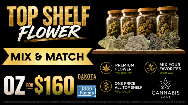 Cannabis Health $160 Mix & Match OZ