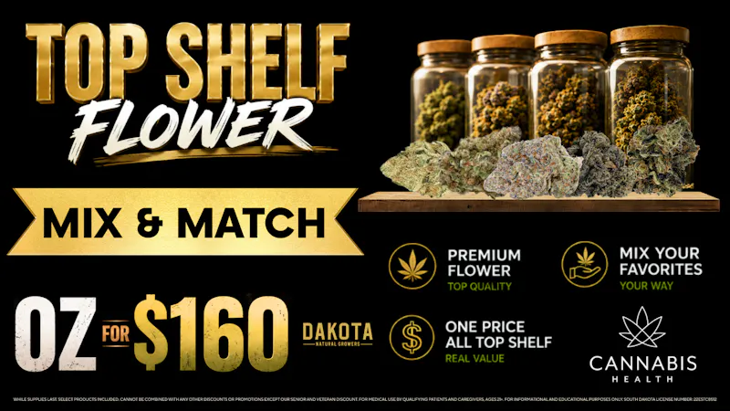 Cannabis Health $160 Mix and Match OZ