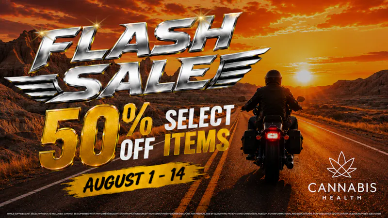 Cannabis Health 50% OFF Flash Sale Aug 1-14