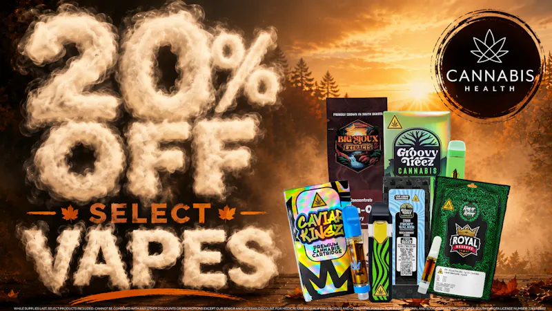 Cannabis Health 20% OFF Select Tanks
