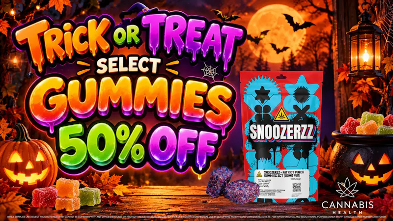 Cannabis Health $7.50 Snoozerzz 2pk Gummies