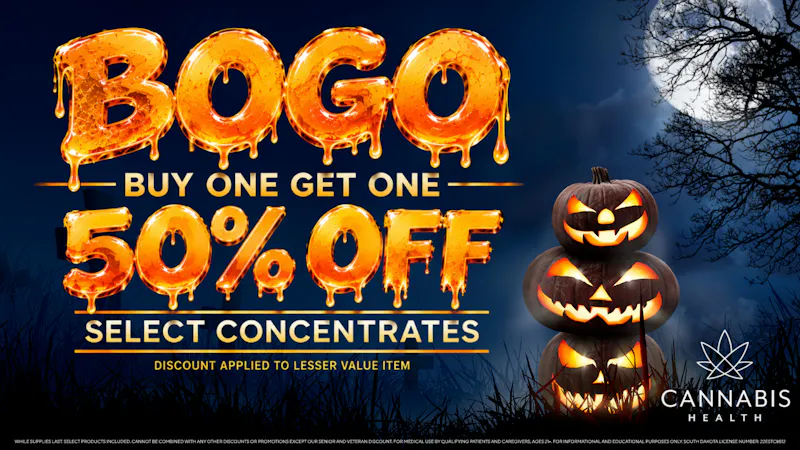 Cannabis Health SELECT CONCENTRATES BOGO 50% OFF