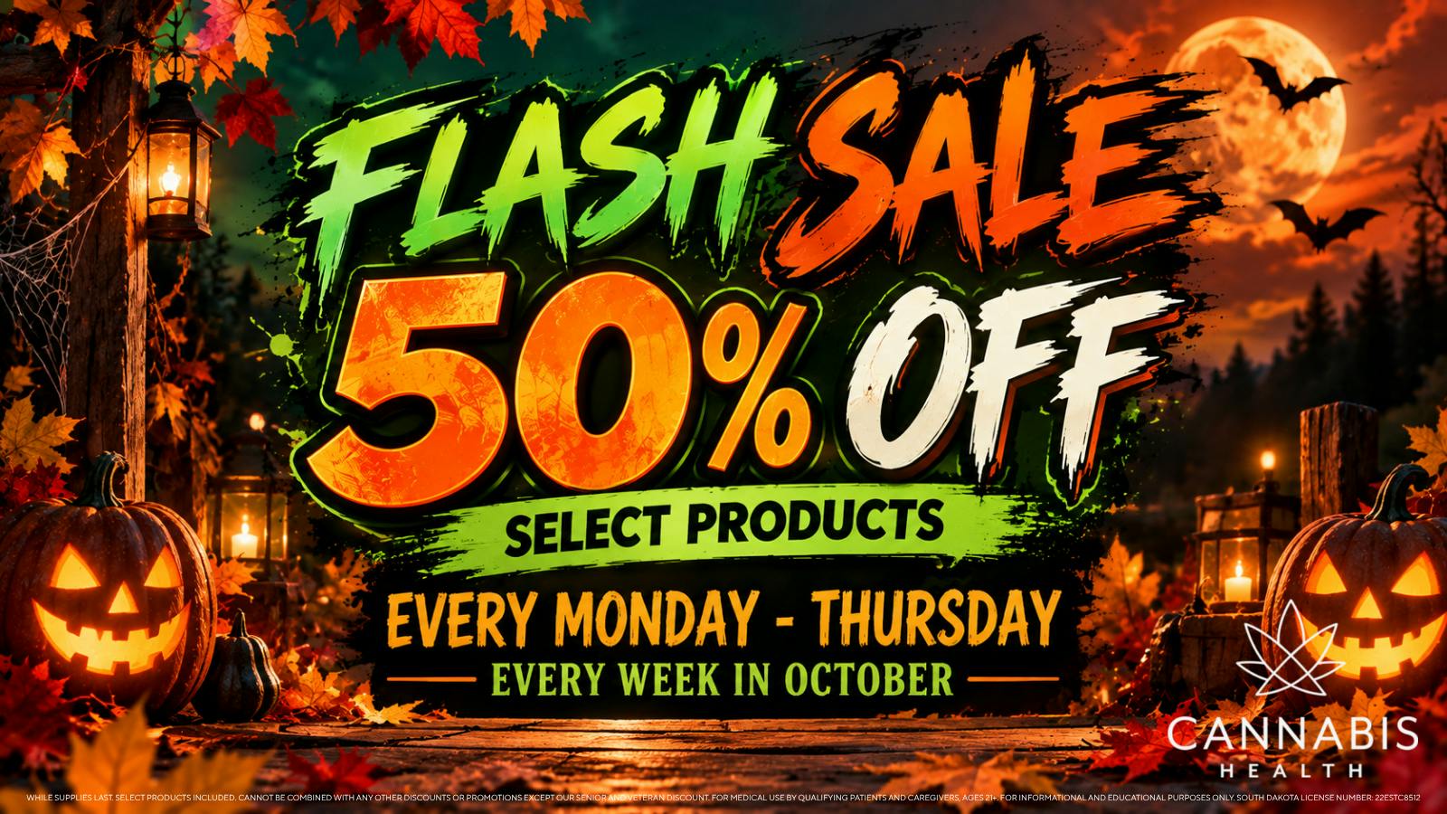 Cannabis Health 50% OFF Flash Sale