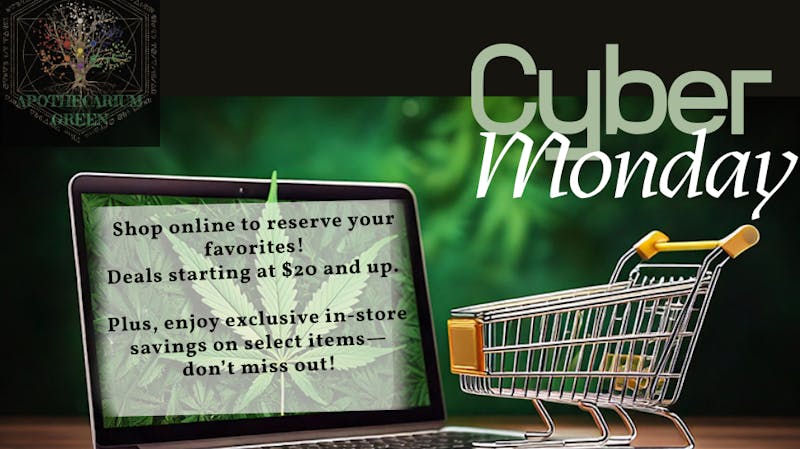 Apothecarium Green CYBER MONDAY STARTS NOW