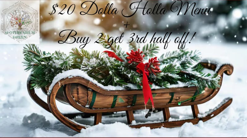 Apothecarium Green Sleigh the Day Saturday🛷