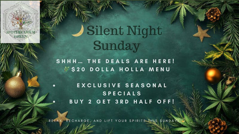 Apothecarium Green 🌙 Silent Night Sunday