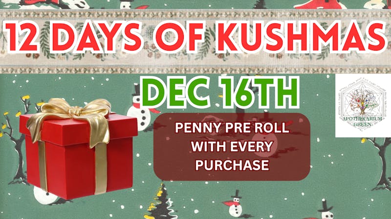 Apothecarium Green 🌿 Pre-Roll the Holidays🎄