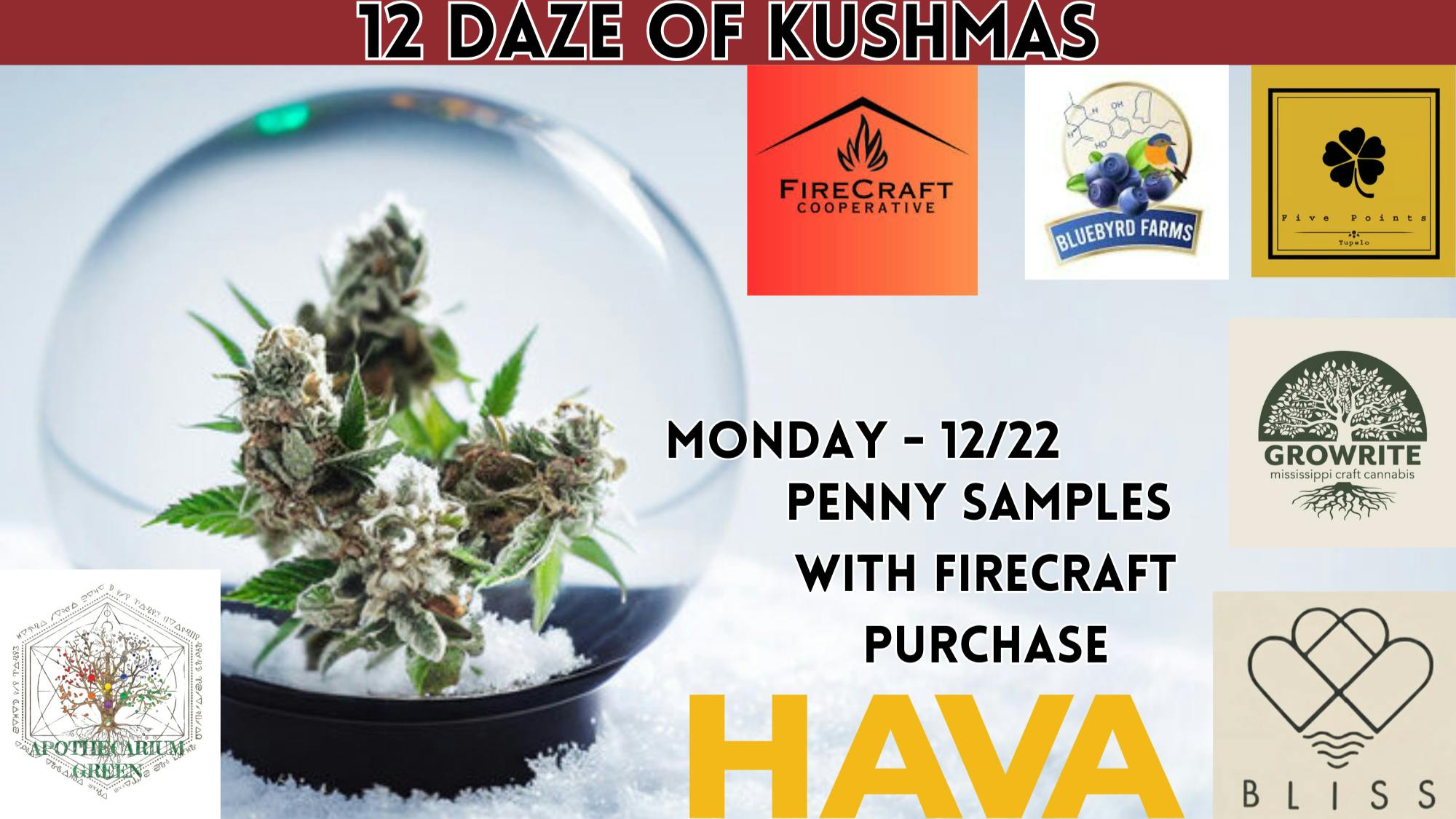 Apothecarium Green Ninth Day of Kushmas 🎄🔥 - Firecraft Edition🔥