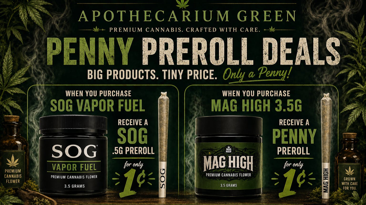 Apothecarium Green 💨 Penny For Your Thoughts?