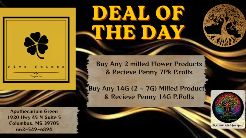Apothecarium Green 🌿✨ Saturday Deal of the Day with Five Points Farm