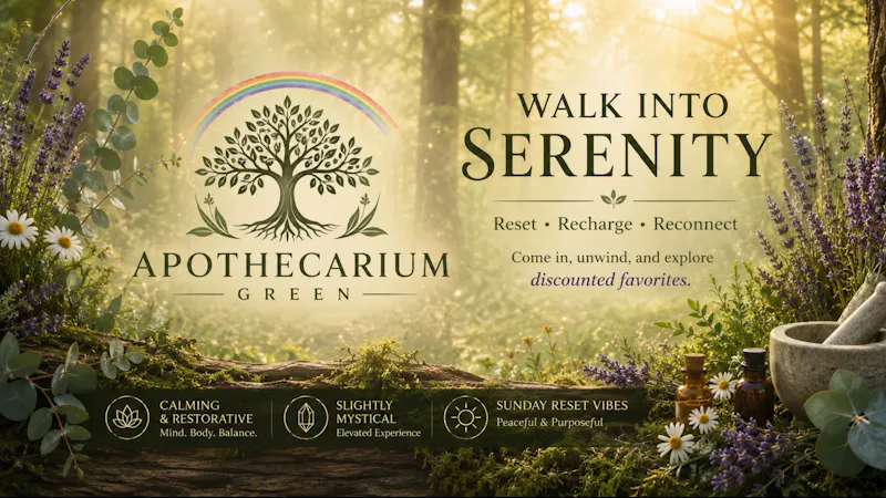 Apothecarium Green 🌿 Walk Into Serenity🌿
