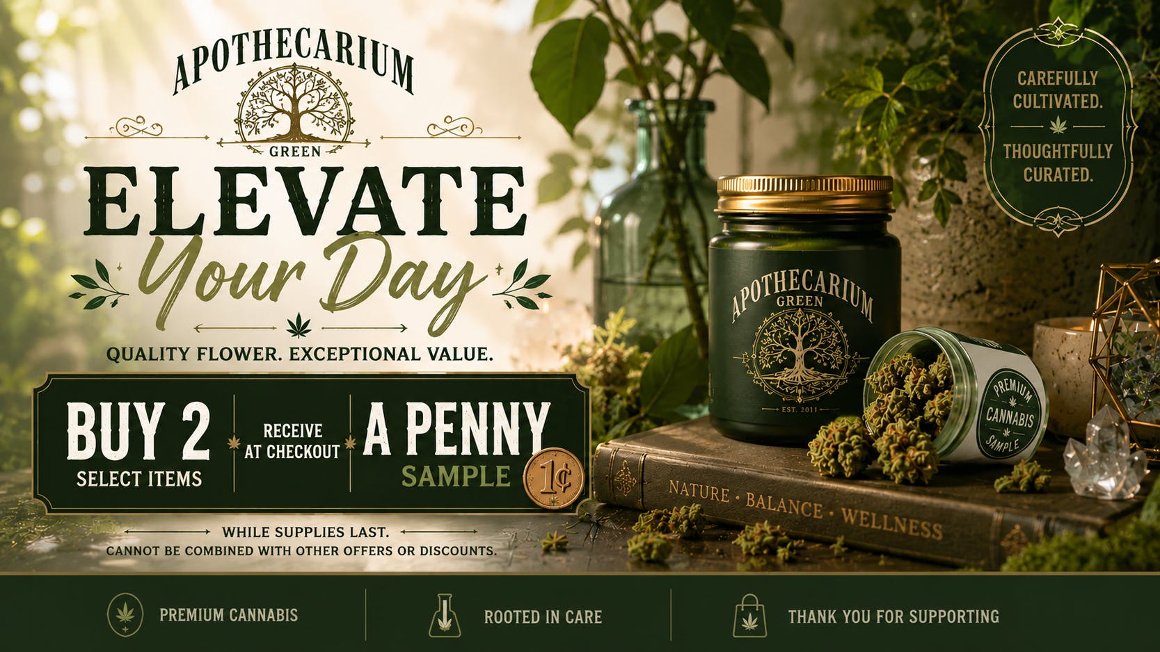 Apothecarium Green 🌿 Elevate Your Day