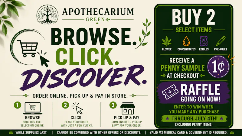Apothecarium Green 🍃 Browse. Click. Discover.