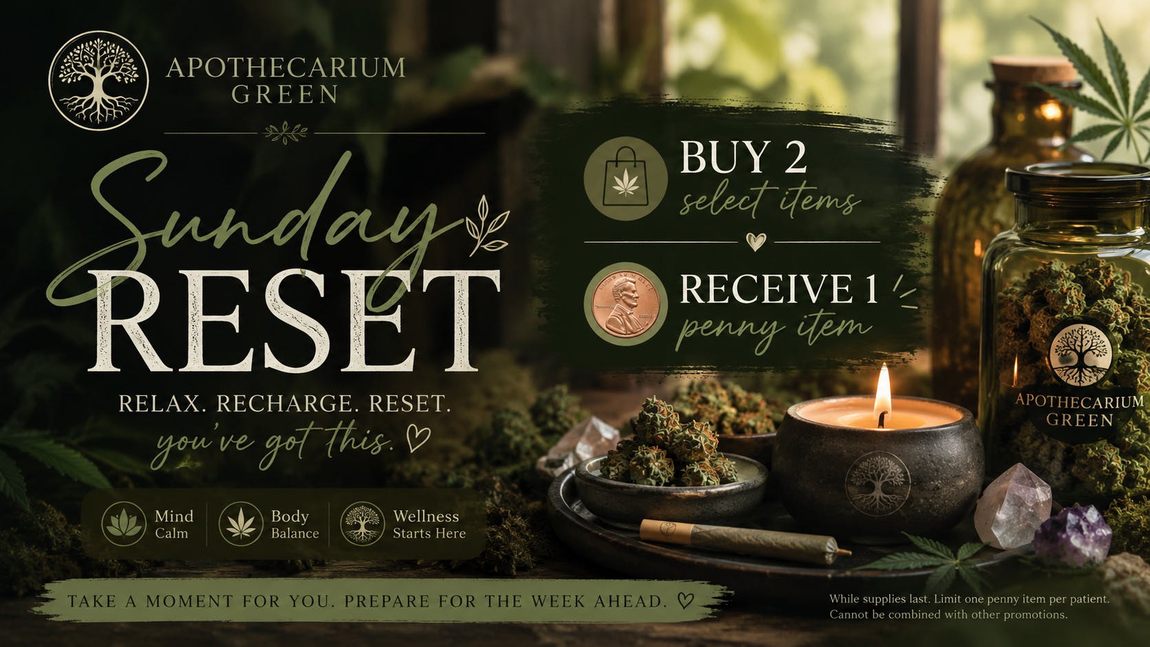 Apothecarium Green 🌿 Sunday Reset 🌿