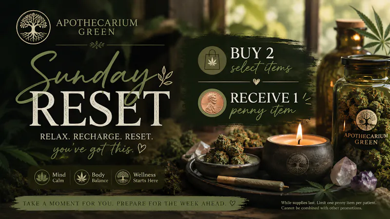 Apothecarium Green 🌿 Sunday Reset 🌿