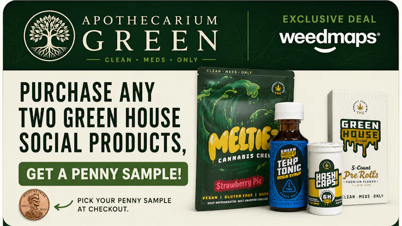 Apothecarium Green 🌿✨ Green House Social Double Up Day! ✨🌿