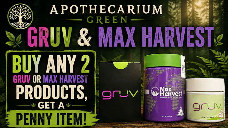 Apothecarium Green 📍🌿 Get GRUV with Apothecarium Green! 🌿📍