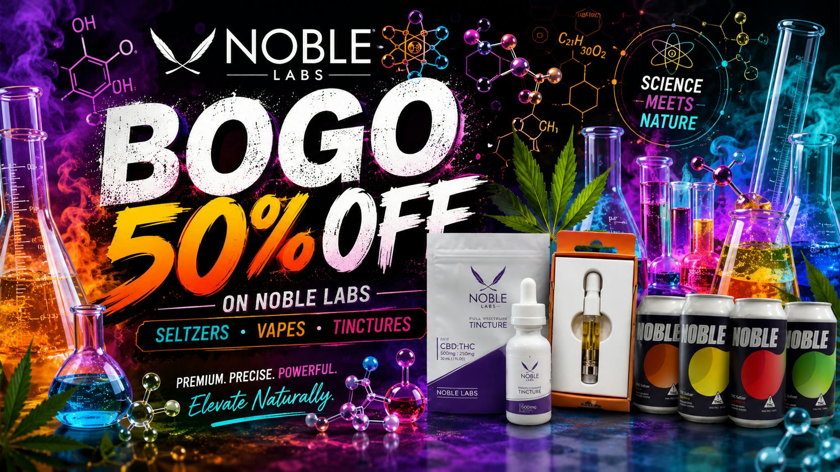 Apothecarium Green 🔥 BOGO 50% OFF — NOBLE LABS! 🔥