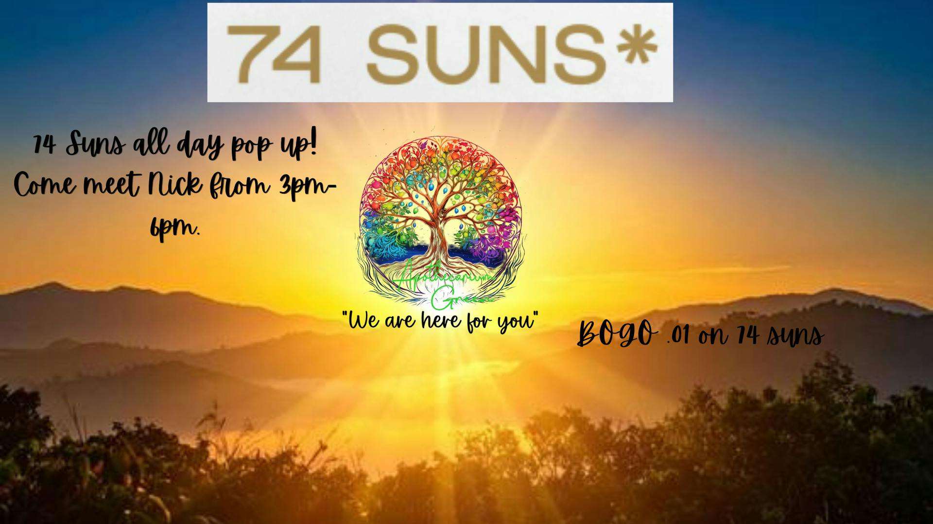 Apothecarium Green ☀️ 74 SUNS POP-UP IS HERE! ☀️