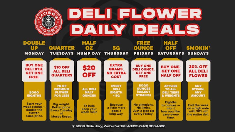Moses Roses 🌿 Daily Fire Deals at Moses Roses! 🔥