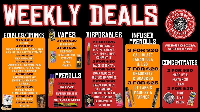 Moses Roses Waterford Delivery Moses Roses Weekly Deals Packed With Value Inside!