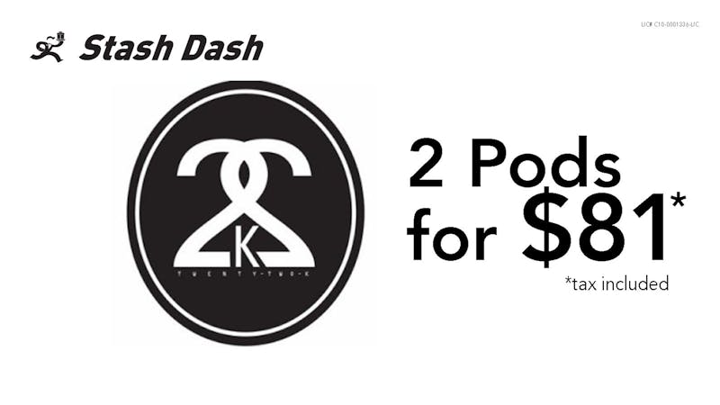 Stash Dash Twenty Two K | $81 for 2 Pods*