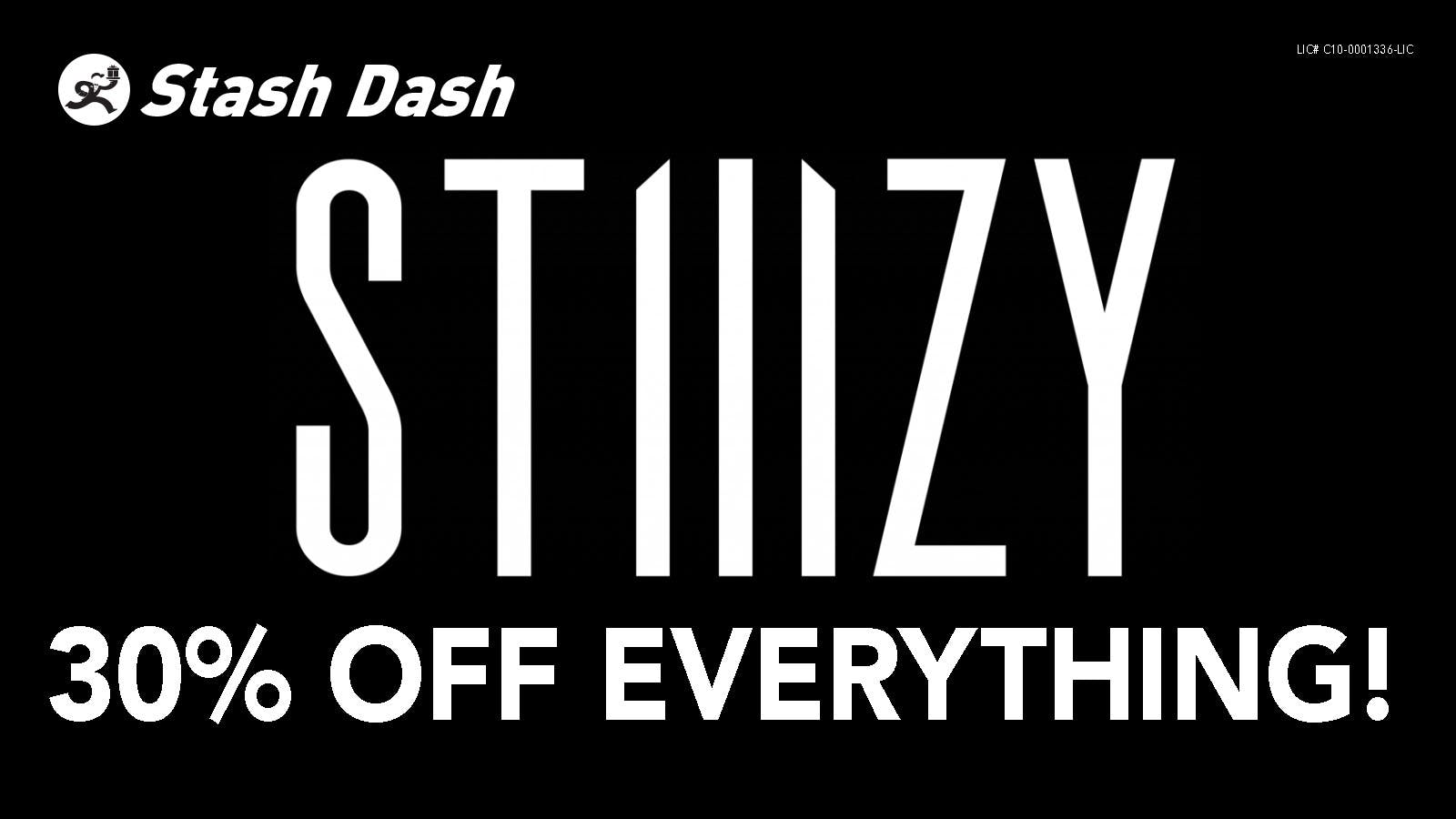 Stash Dash STIIIZY | 30% OFF ALL STIIIZY
