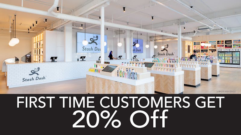 Stash Dash First Time Customers Receive 20% Off