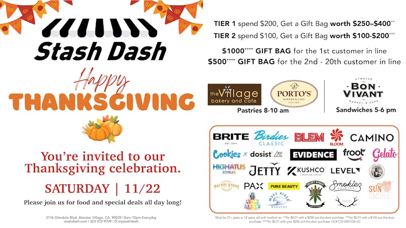 Stash Dash Stash Dash Gift Bags $1000, $500!