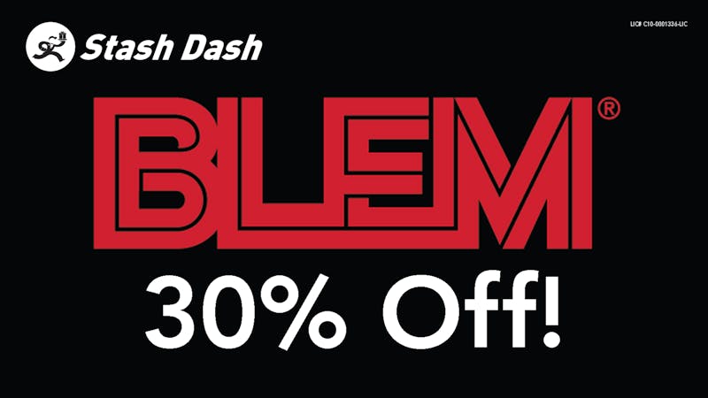 Stash Dash BLEM 30% Off Products