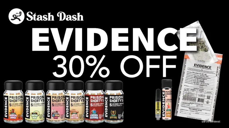STASH DASH EVIDENCE 30% Off!