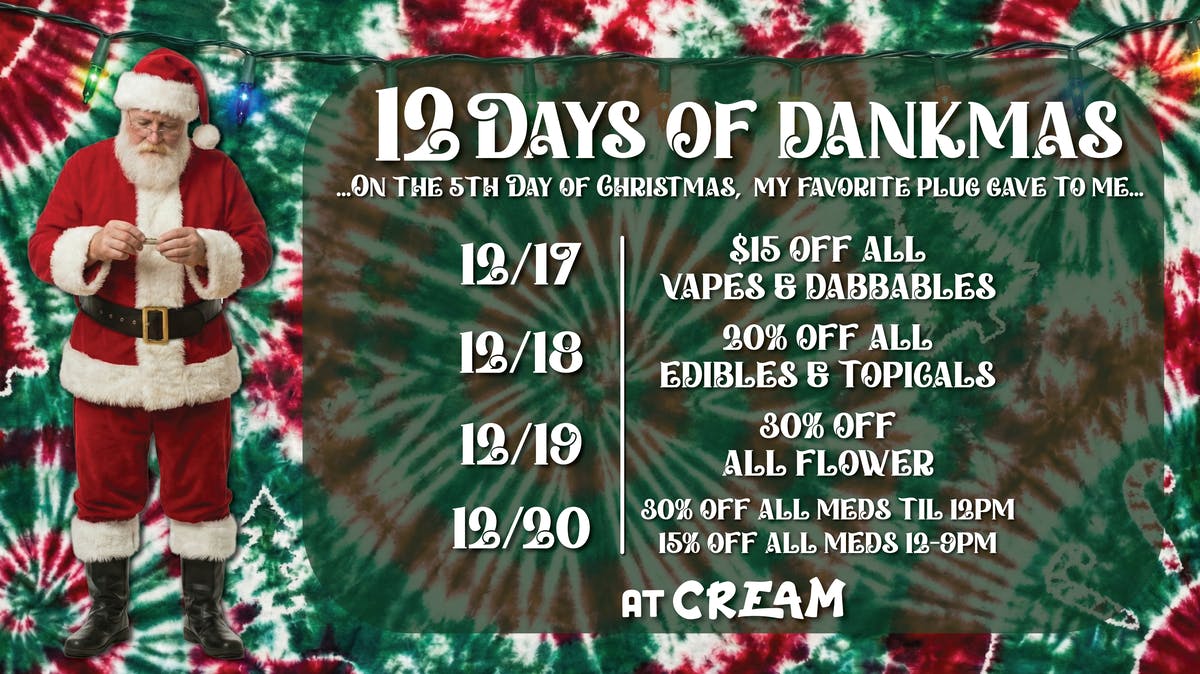 Cream Cannabis Company 🎄 12 Days of Dankmas pt. 2 🎄