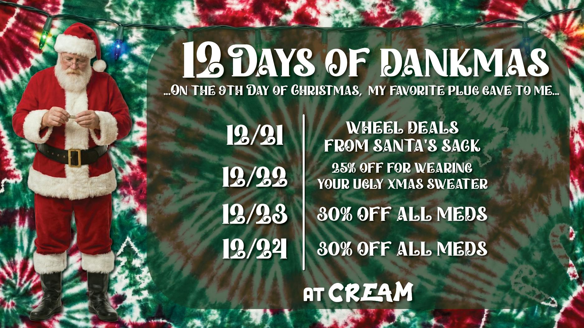 Cream Cannabis Company 🎄 12 Days of Dankmas pt. 3 🎄