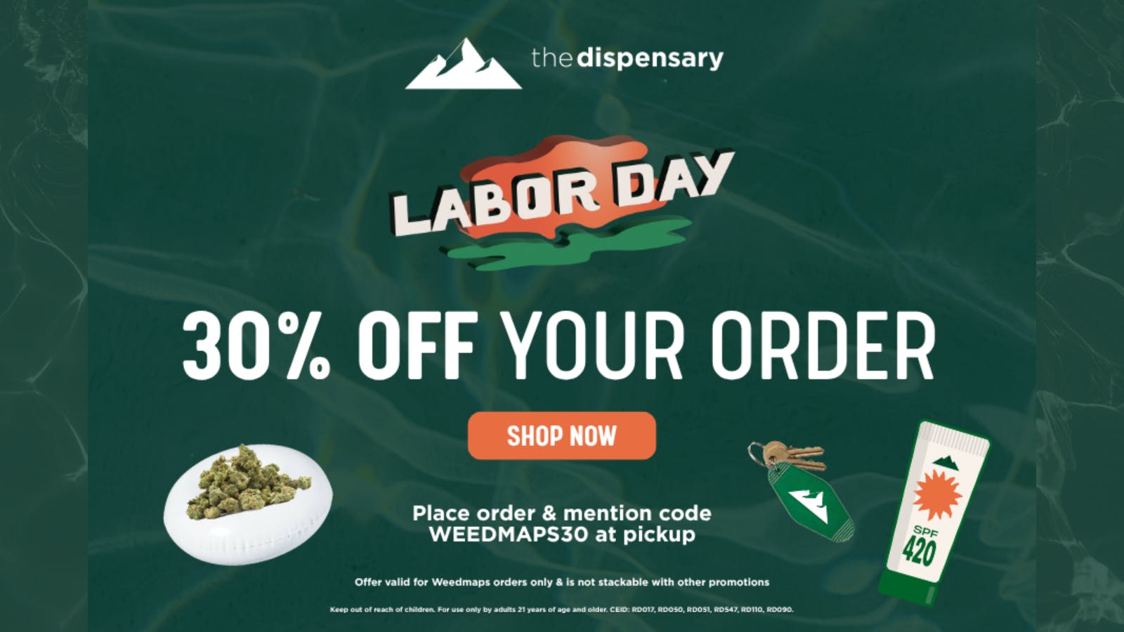 The Dispensary - Decatur 30% OFF YOUR ORDER