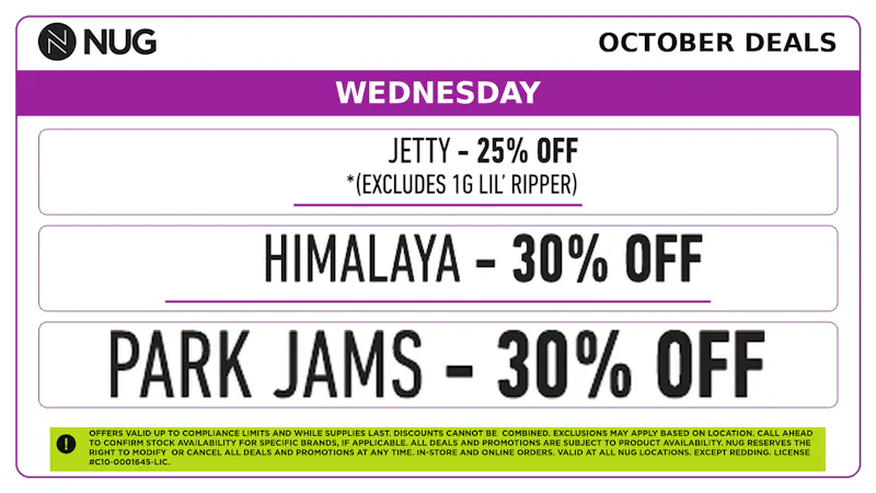 NUG Outlet NUG Outlet 🍂 Wednesday Deals!