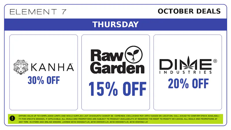 Element 7 Powered by NUG - San Francisco E7 x NUG 👻 Thursday Deals!!