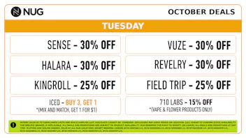 NUG Alameda NUG 🍁 Tuesday Deals!