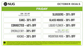 NUG Red Bluff NUG 🍁 Friday Deals!