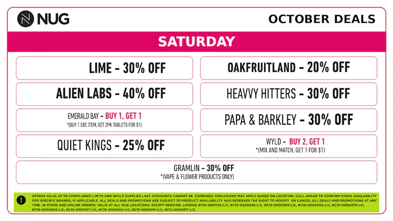 Hits Studio amplified by NUG NUG 🍁 Saturday Deals!