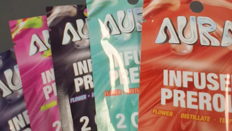 K'S DISPO - BIXBY Aura Premium Triple Infused Pre Rolls, 3/$15