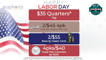 Euphoria Wellness - Marijuana Dispensary 7g Only $35 | 2/$55 Rove Classic 1g Cartridges