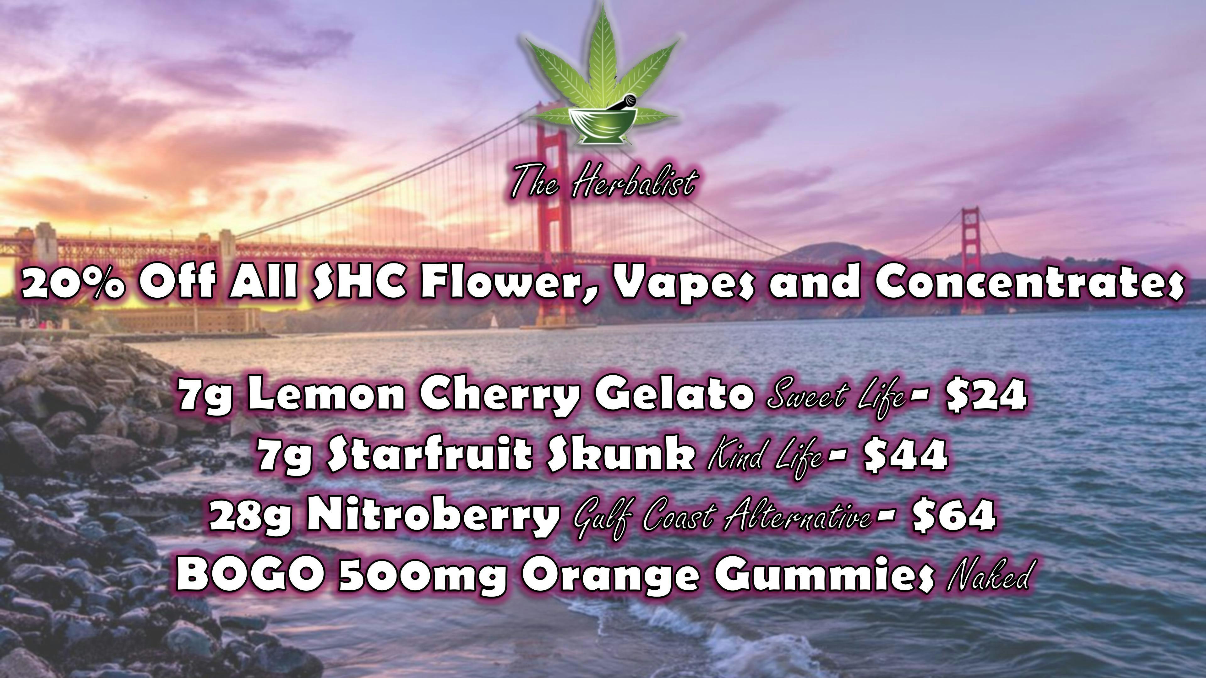 The Herbalist It's Saturday!